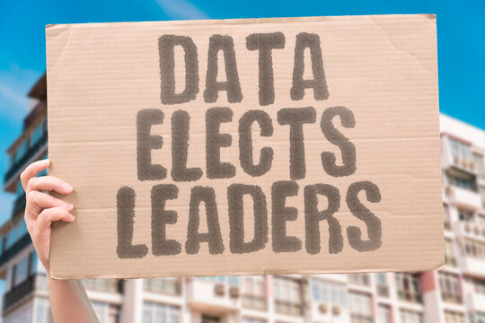 "Data Elects Leaders" Information selects officials automatically. INFORMATION. SELECTION. OFFICIALS. AUTOMATED. PROCESS. - Powered by Adobe