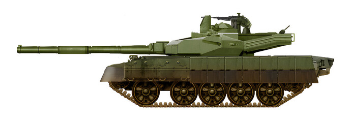 T-55AGM Oplot (Concept of modernization of the T-55 tank, with the installation of a new turret and a 125-mm gun) © Tikros