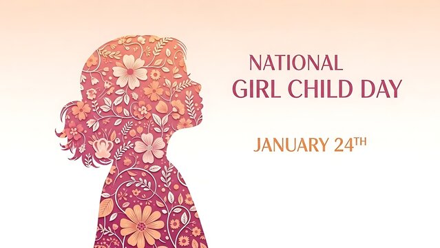 National girl child day january 24th celebration