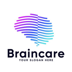 Brain Care Premium Logo Design