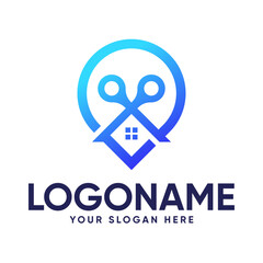 Home Barber Premium Logo Design