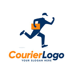 Courier Premium Logo Design