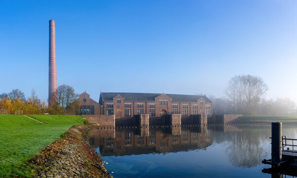 D.F. Wouda Steam Pumping Station, a UNESCO World Heritage site located in Lemmer, Netherlands