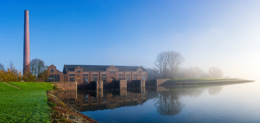D.F. Wouda Steam Pumping Station, a UNESCO World Heritage site located in Lemmer, Netherlands