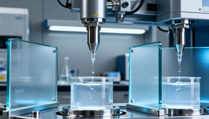 laboratory equipment in laboratory