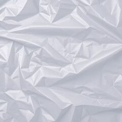 White glossy wrinkled paper texture crumpled thin paper backdrop