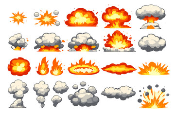 Explosion and Fire Effects Set © Mark