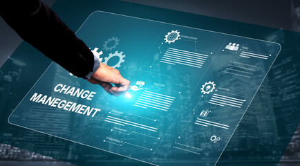 Change management strategy combining innovation, globalization, and teamwork to enable business transformation and emotional engagement in modern organizations Vouch