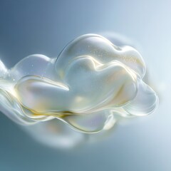 cloud bubbles forming and joining together