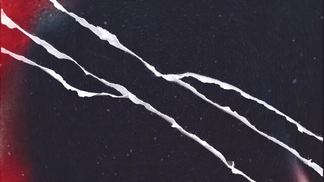 Animated torn paper grunge texture loop