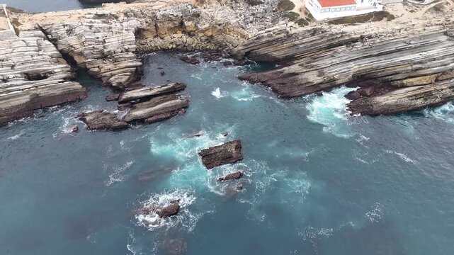 Atlantic Waves on the Coast of Portugal