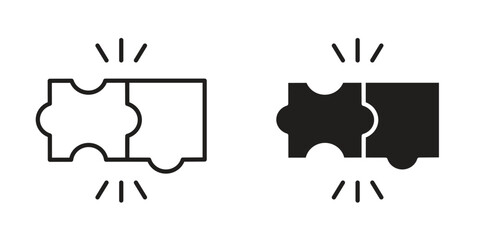 Compatibility icons Black symbol on transparent background. EPS10