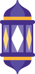 Colorful Islamic Ramadan Lantern Vector Clipart for Festive Decoration and Design