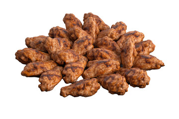 Obraz premium Pile of Grilled Chicken Wings