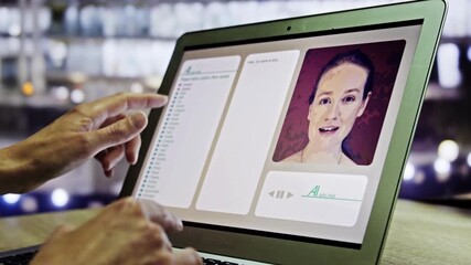 Biometric Facial Recognition Identity Verification - Powered by Adobe