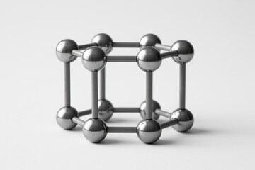 Obraz premium Molecular Structure Model
