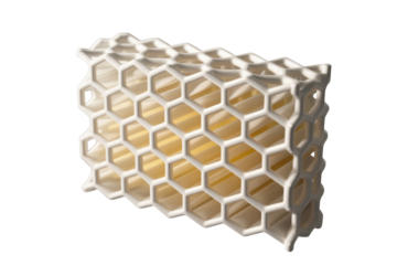 Abstract 3D honeycomb lattice structure