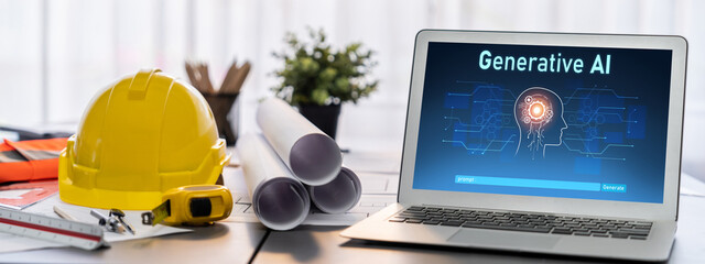 Generative AI virtual assistant tools for prompt engineer and user for ease of engage artificial intelligence AI technology help people to work with generative AI functions by prompting the AI brisk