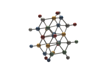Complex molecular structure model