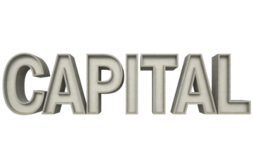 Concrete Capital Lettering