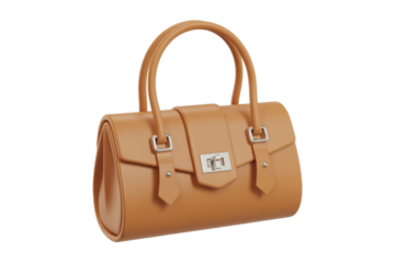 Elegant Tan Leather Handbag