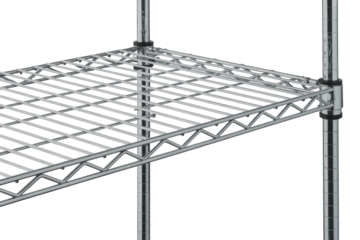 Metal Wire Shelving Unit Detail