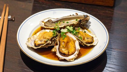 旨みあふれる鮑の鮑料理1