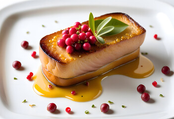 Luxurious Foie Gras au Naturel Delight