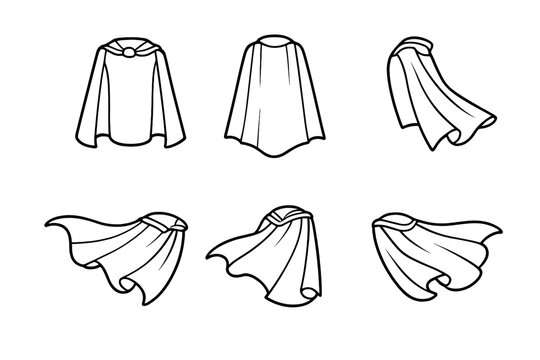 Collection of superhero capes