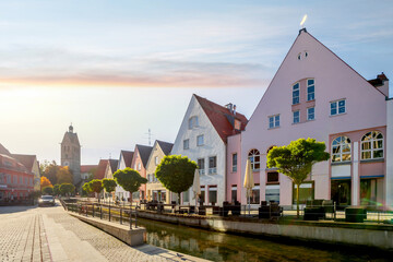 Altstadt, Memmingen, Deutschland 