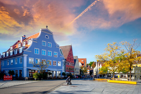 Altstadt, Memmingen, Deutschland 