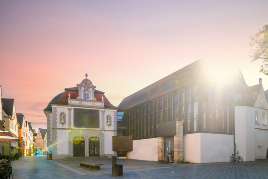 Altstadt, Memmingen, Deutschland 