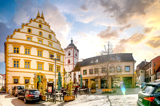 Altstadt, Marktbreit, Bayern, Deutschland 
