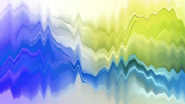 Abstract Wavy Gradient Pattern Background Animation