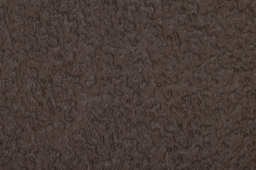Macro Texture Of Dark Brown Pebbled Surface