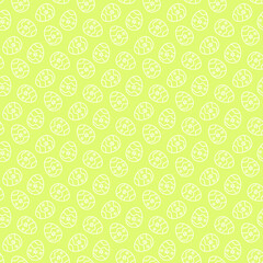 seamless easter egg pattern and background vector illustration