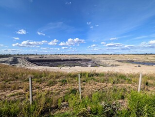 Taras widokowy kopalni odkrywkowej Tomisławice, wyrobisko © rychu.pl