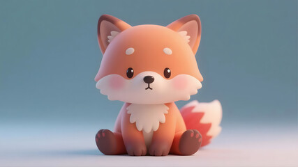 cute toy fox