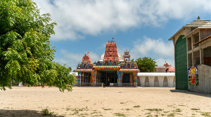 Hindou temple au nord de Sri Lanka