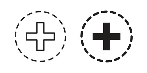 Obraz premium Health recovery icons concept. Vector Line Icon Design. Simple flat style