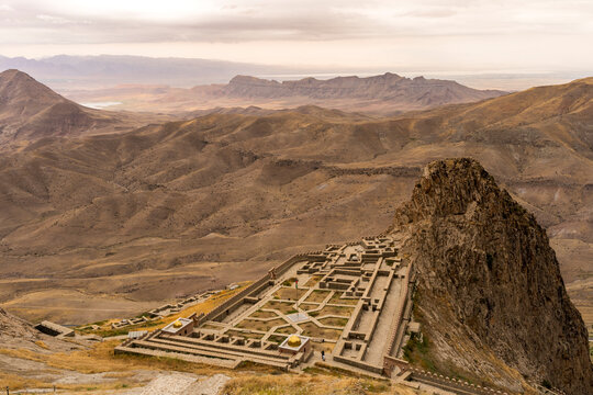 Alinja Castle Rising Above the Mountains of Nakhchivan