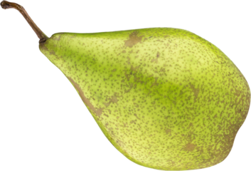 Fresh green pear isolated