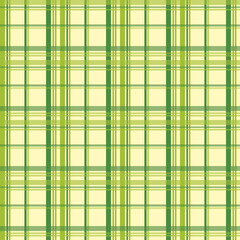 Seamless Green Plaid Checkered Pattern in a classic Textile style. Repeating Background suitable for Fabric, fashion design, Wrapping paper, Wallpapers, Packaging, Scrapbooking, Digital backgrounds. 