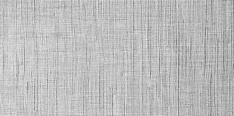 Fototapeta premium Vector fabric texture. Distressed texture of weaving fabric. Grunge background. Abstract halftone vector illustration. Overlay to create interesting effect and depth. Black isolated on white. EPS10.