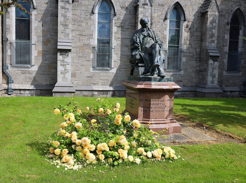 DUBLIN REPUBLIC OF IRELAND 05 28 2023: Sir Benjamin Lee Guinness, 1st Baronet (1 November 1798 &ndash; 19 May 1868) was an Irish brewer and philanthropist.