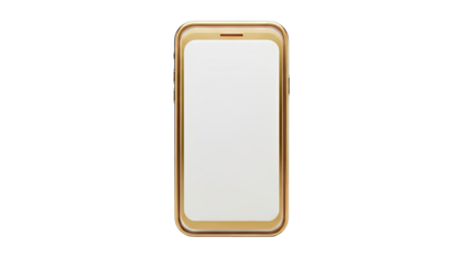 Golden Smartphone Mockup