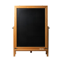 Obraz premium Classic Empty Wooden Framed Blackboard for School Classroom and Education