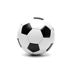 Classic Soccer Ball Black and White Pattern Sports Equipment Team Game Traditional Design Outdoor Recreation Activity Sphere Round Shape