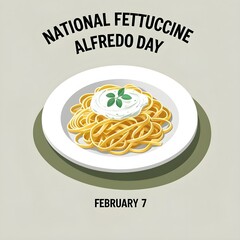 National Fettuccine Alfredo Day: A Creamy, Minimalist Celebration on February 7