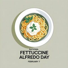 National Fettuccine Alfredo Day: A Creamy, Minimalist Celebration on February 7